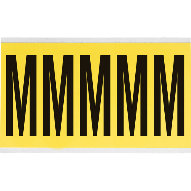 3460 Series Repositionable Number and Letter Labels