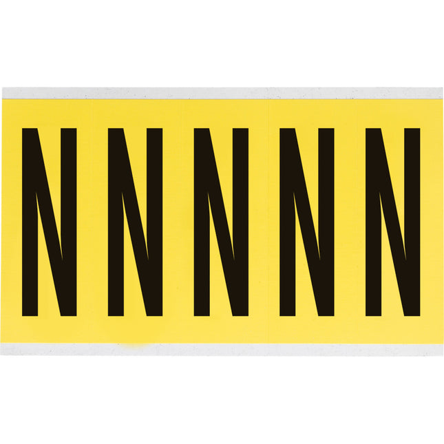 3460 Series Repositionable Number and Letter Labels