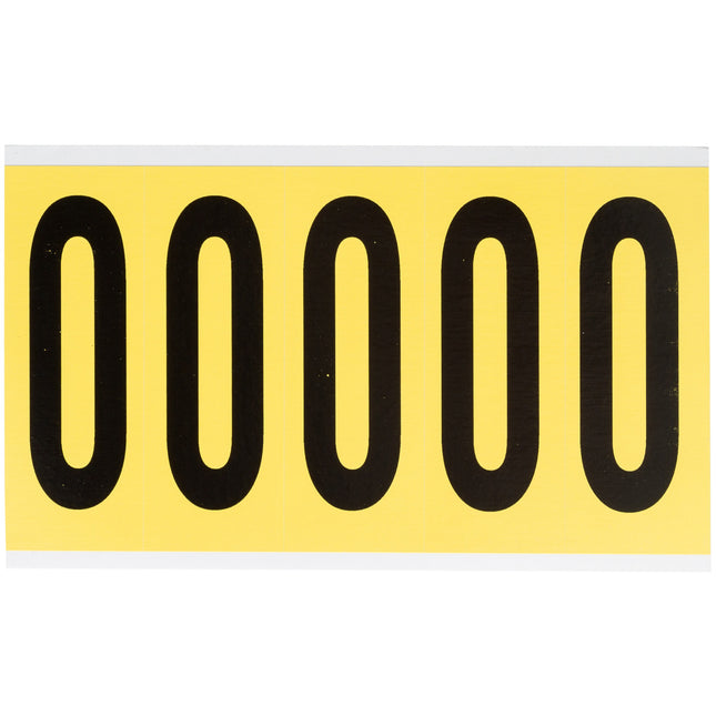 3460 Series Repositionable Number and Letter Labels