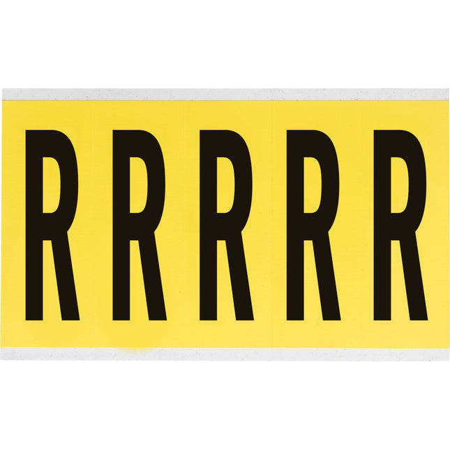 3460 Series Repositionable Number and Letter Labels