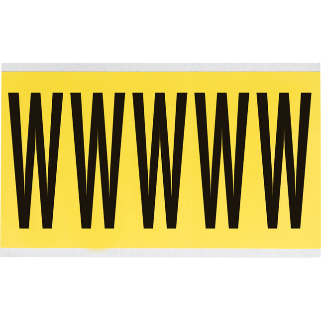 3460 Series Repositionable Number and Letter Labels