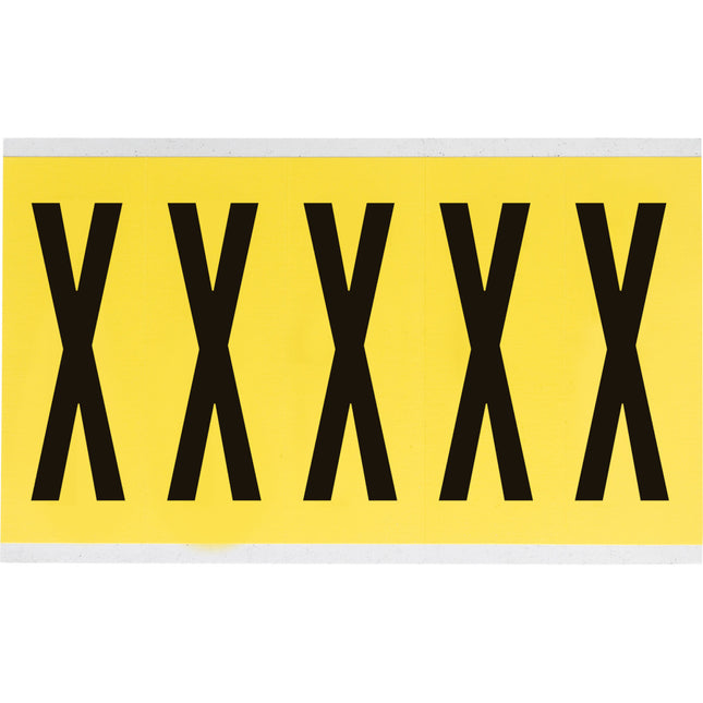 3460 Series Repositionable Number and Letter Labels