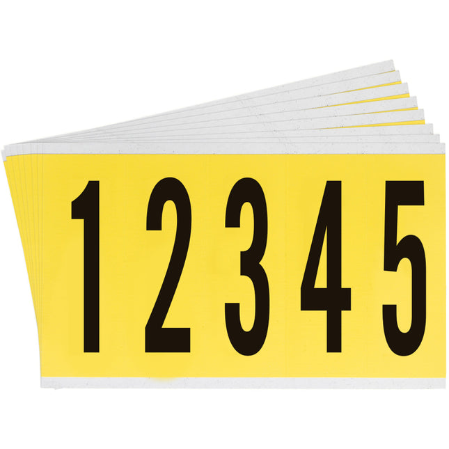 3460 Series Repositionable Number and Letter Labels