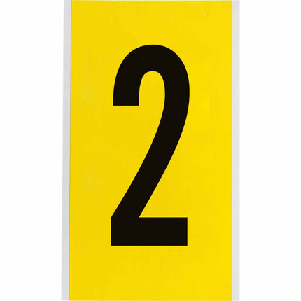 3470 Series Repositionable Number and Letter Labels
