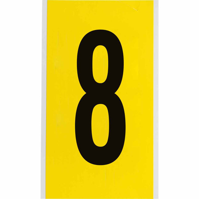 3470 Series Repositionable Number and Letter Labels