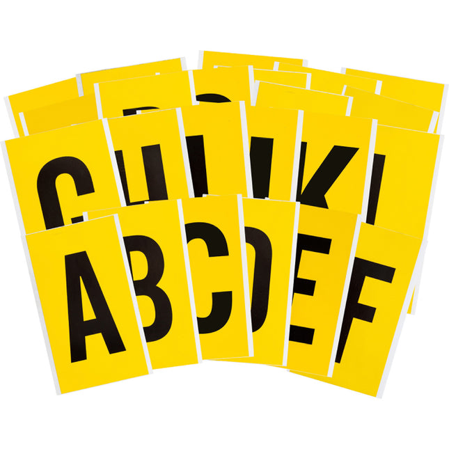 3470 Series Repositionable Number and Letter Labels