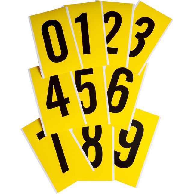 3470 Series Repositionable Number and Letter Labels