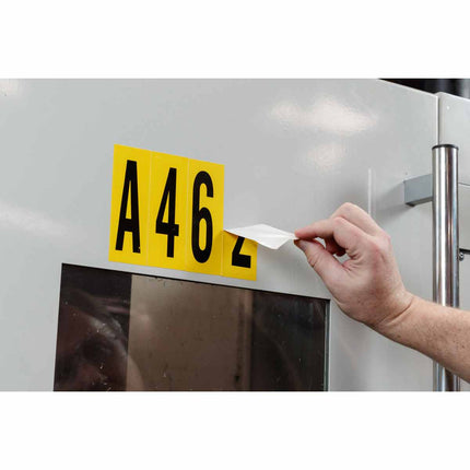 1570 Series Number and Letter Labels
