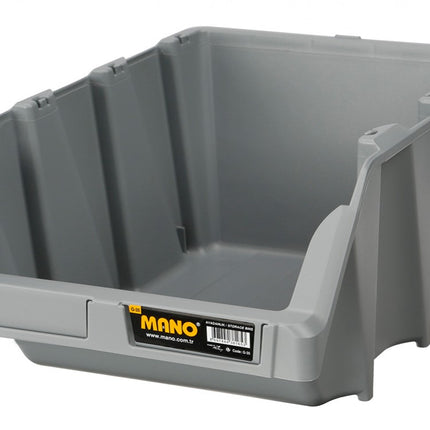 Storage Bin-265x420x177mm-Grey