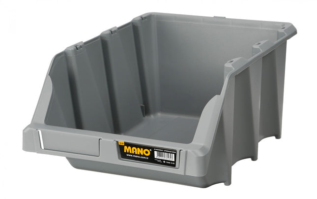 Storage Bin-265x420x177mm-Grey