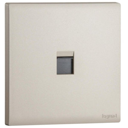 MEC17064CHLegrandمحول Obria Keystone أحادي لون شمباني RJ
