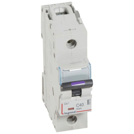 410139Legrandقاطع دارة Legrand DX3 أحادي القطب 40A منحنى C