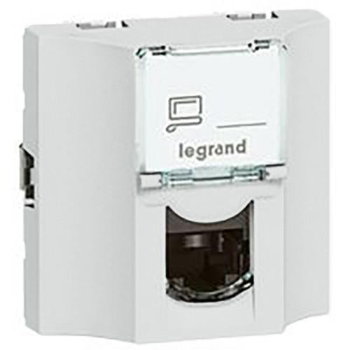 572909Legrandمنفذ RJ45 عبور Arteor الفئة 6 UTP ألومنيوم ناعم