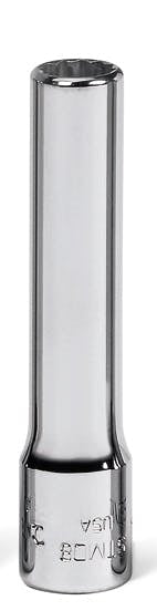 STMD8Snap-Onمقبس محرك 1/4 بوصة 12 نقطة SAE 1/4 بوصة Flank Drive® عميق STMD8