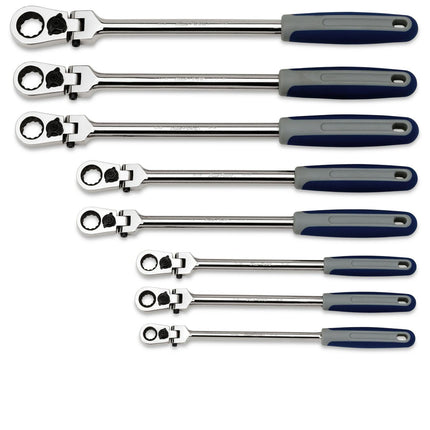 BOERFLCG708Snap-Onمجموعة مفاتيح سداسية 8 قطع 12 نقطة SAE