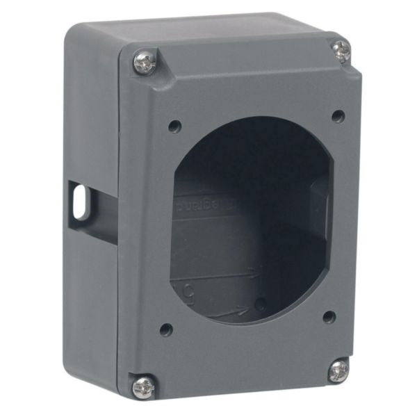 052029Legrandصندوق توصيل سطحي Legrand Hypra IP66/67-55 بقوة 16A 2P+E من البلاستيك