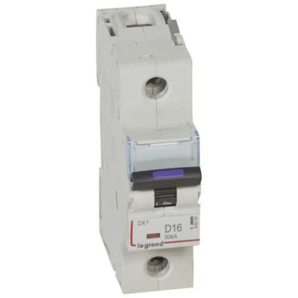 410187Legrandقاطع دارة Legrand DX3 أحادي القطب 16A منحنى D