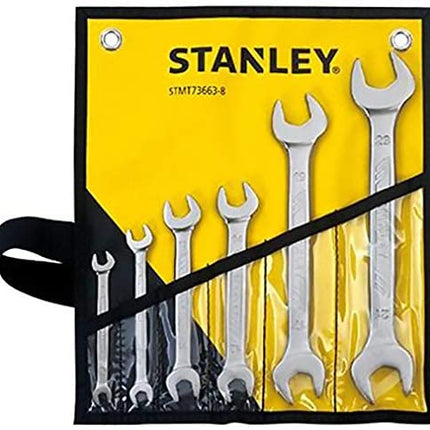 Double Open End Wrench Set 6pcs