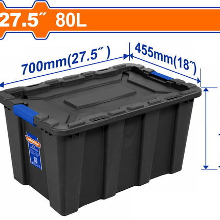 WTB3380Wadfowصندوق تخزين بلاستيك وادفوف 80 لتر
