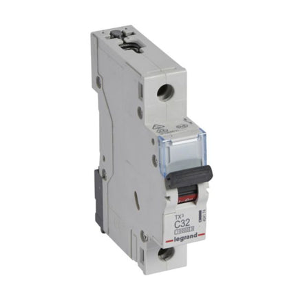 404174Legrandقاطع دارة Legrand TX3 أحادي القطب 32A بقوة 10kA