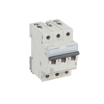 404128Legrandقاطع دارة Legrand MCB TX3 10000A ثلاثي الأقطاب 25A منحنى B