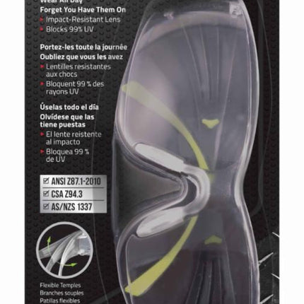 000763087239413Mنظارات الحماية 3M SecureFit 400 بعدسات شفافة مضادة للضباب SF400C-WV