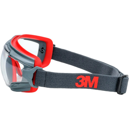 3M GoggleGear 500 Series Gray Safety Goggles Anti-fog