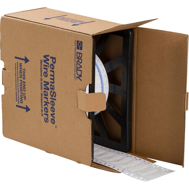 76 mm Core PermaSleeve Low Smoke Zero Halogen 8 to 4 Gauge Wire Marking Sleeves