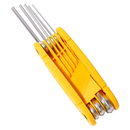 Deli 8pcs Foldable Flat End Hex Key Set , EDL230308