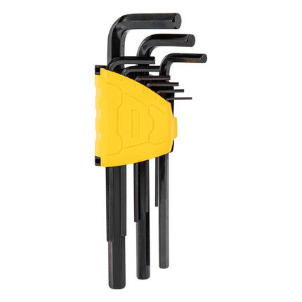 Deli 9 Pcs Long Flat End Hex Key Set with Black Finish , DL231209H