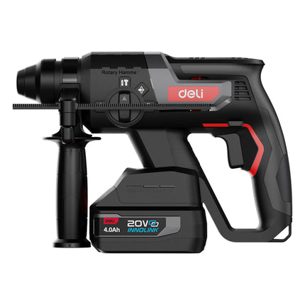 Deli 20V Lithium-Ion Rotary Hammer | EDE-DC20-2D4