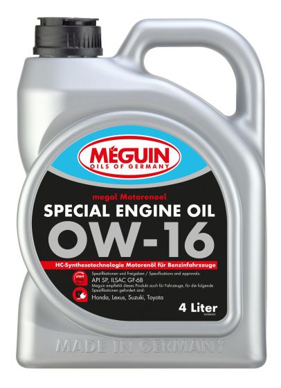 Meguin, 33065, Megol Special Engine Oil | SAE 0W-16