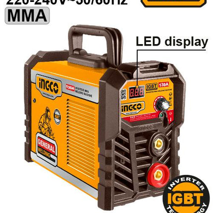 ING-MMA13028INGCOماكينة لحام MMA معكوسة ING-MMA13028 بقوة 130A