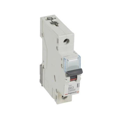 404090Legrandقاطع دائرة Legrand TX3 أحادي القطب 63A منحنى B 10kA