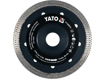 YT-59972Yatoشفرة ماس YATO لقطع وطحن السيراميك 125 ملم