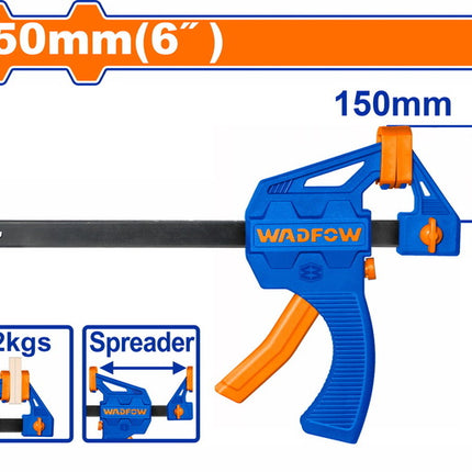 WCP4306Wadfow مشابك شريطية سريعة من وادفوو 6" 60x150مم