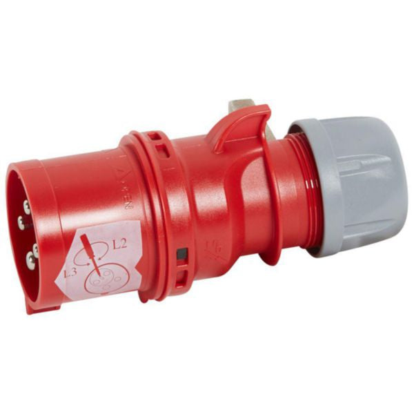 058140Legrandقابس تحويل الطور Legrand P17 Tempra 32A 380-415V 3P+E IP44