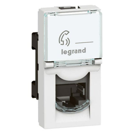 572300Legrandمقبس الهاتف Legrand Arteor RJ11 أبيض معياري