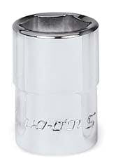 TM14Snap-Onمقبس Flank Drive® ضحل بقياس 7/16" SAE بـ 6 نقاط وتحريك 1/4" كروم