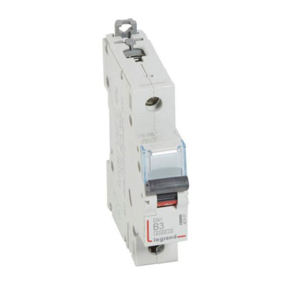407427Legrandقاطع دائرة Legrand MCB DX3 6000A أحادي القطب 3A منحنى B