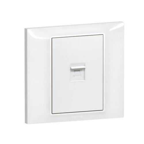 617691Legrandموصل شبكة Belanko S RJ45 UTP فئة 6 أبيض
