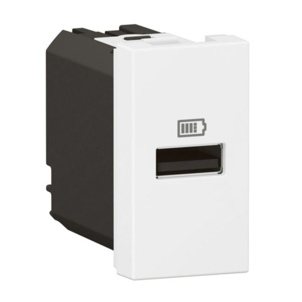 571680Legrandأرتيور منفذ USB واحد من النوع A بقوة 3A و15W أبيض