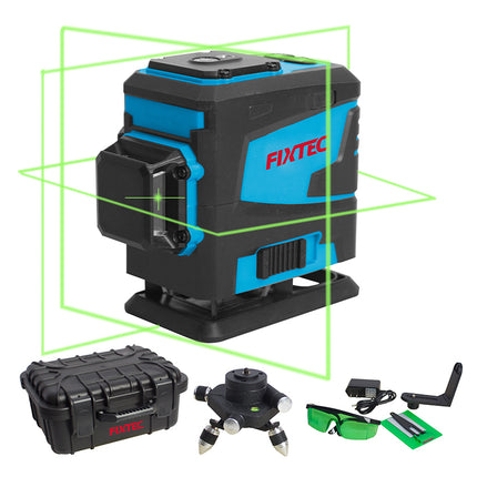 FHLL3602Fixtecمستوى الليزر FIXTEC 360° 12 خطوط خط أخضر FHLL3602
