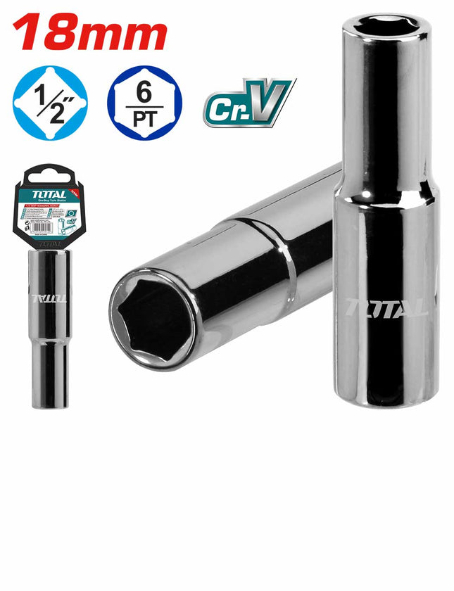 THTST12183LTotal Toolsمقبس عميق THTST12183L 1/2" من توتال