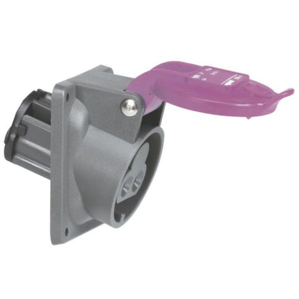052501Legrandمقبس تثبيت لوحة Hypra من Legrand IP44 32A 2P بلاستيك