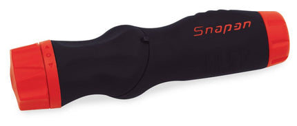 SGDMRCE4Snap-Onمقبض مفك براغي خماسي المواضع برافعة ذاتية من Snap-on بقبضة ناعمة أحمر