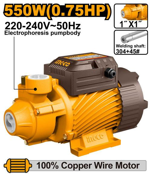 VPM55068INGCOمضخة المياه Ingco 0.75HP الطرفية VPM55068