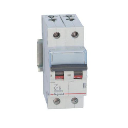 404205Legrandقاطع دارة Legrand TX3 ثنائي القطب 16A منحنى C
