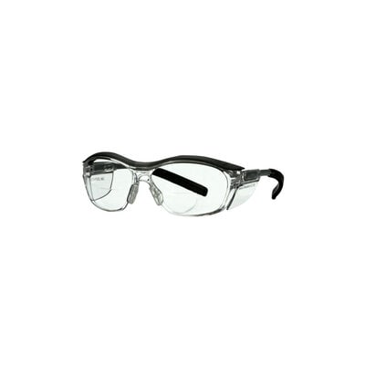 3M Readers 2.0X Safety Eyewear Black Frames Clear Lens