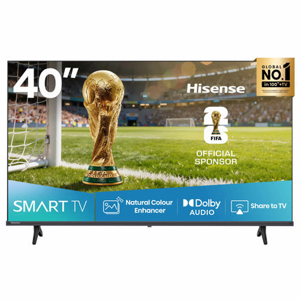 تلفزيون ذكي 40 إنج FHD بنظام VIDAA هايسنس | 40A4Q